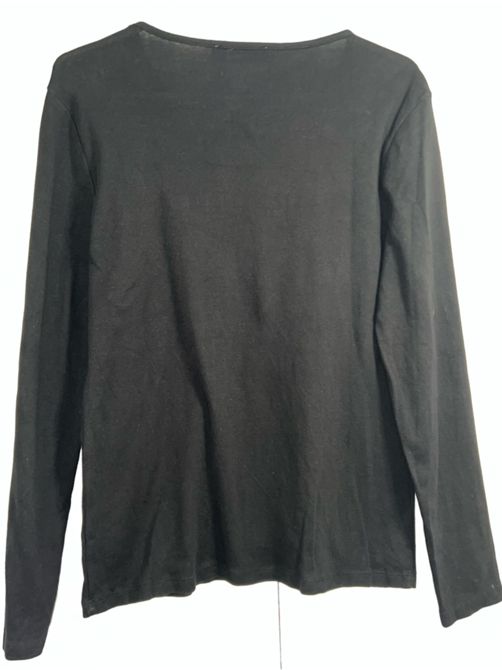 Jones New York Sequin Sweater Womens M Medium black Sparkle Knit Glam Grandma - Picture 6 of 11